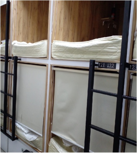 Фотография номера хостела АртКапсул