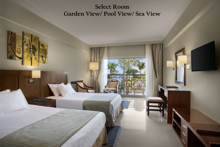 Select Double room with pool view