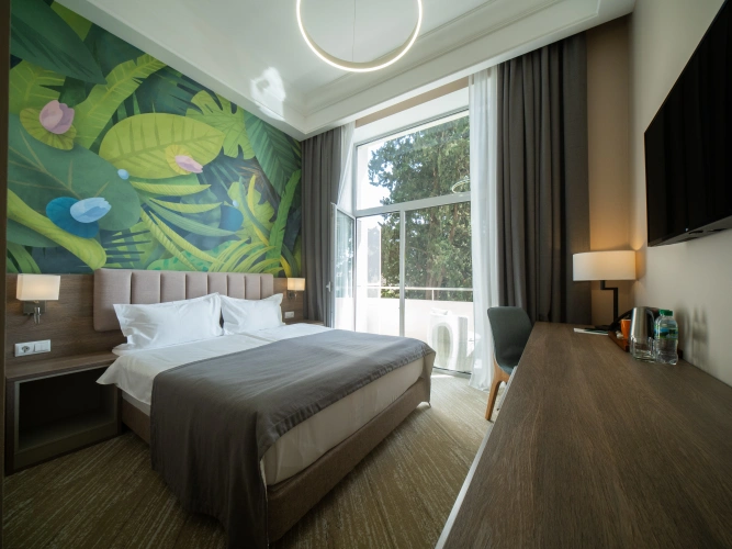 Standard Double room with balcony and with sea view
