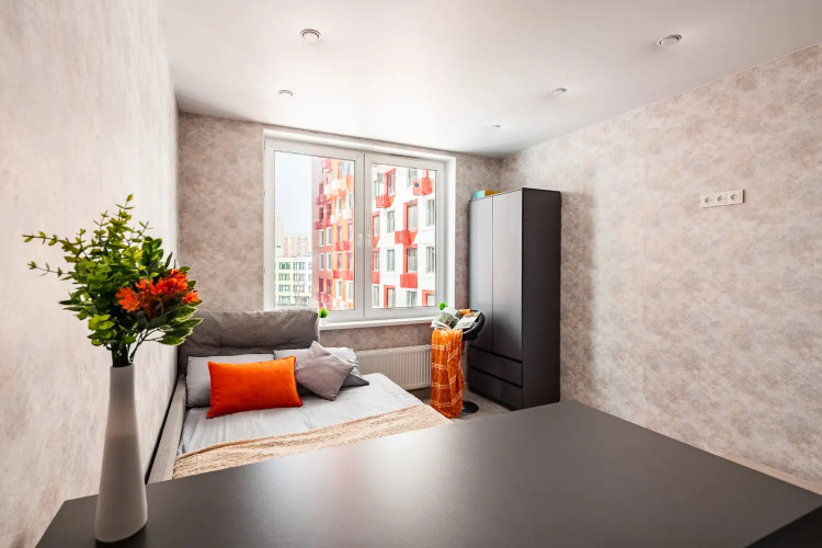 Фотография номера квартиры Апартаменты Sunmarine apart рядом с метро Рассказовка