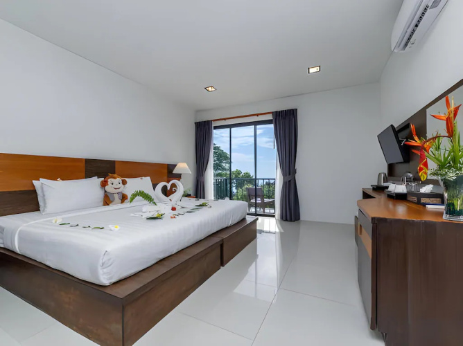 Deluxe Double Villa with balcony and with ocean view