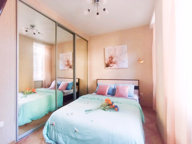 Фотография номера квартиры Апартаменты на Цветочной улице 44/3