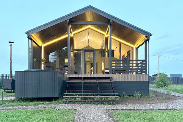 Фотография номера Коттеджа Частный Дом с Сауной у Купелью в 300 Метрах от Водохранилища