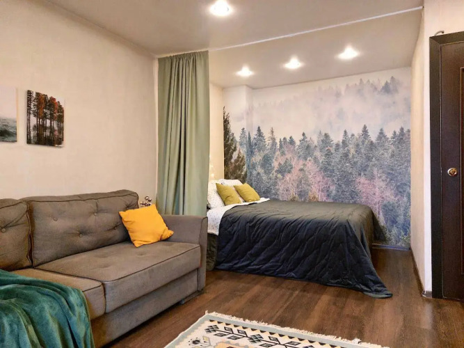 Фотография номера квартиры Апартаменты Holmy Forest Flat на Полянке