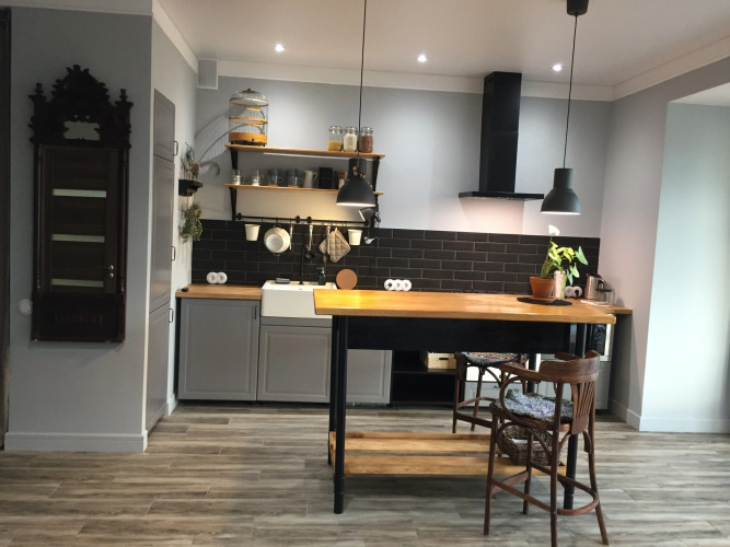 Фотография номера квартиры Апартаменты Дизайнерские с панорамными окнами