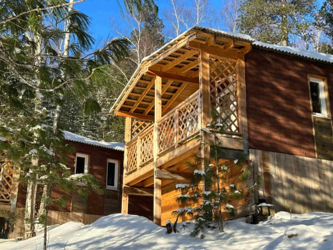 Фотография номера базы отдыха Экопарк Озера на Снежной