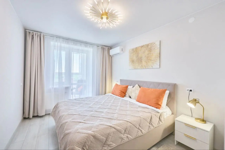 Фотография номера квартиры Квартира 2-комнатная с видом: идеальное сочетание комфорта и стиля