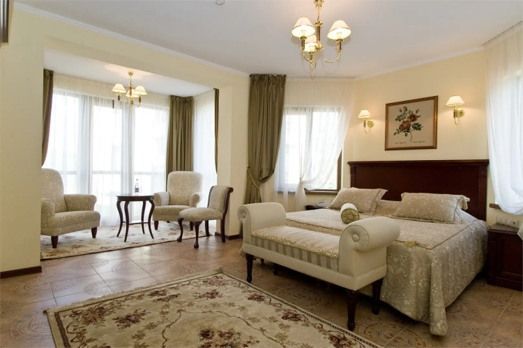 Фотография номера гостиницы Высокий берег