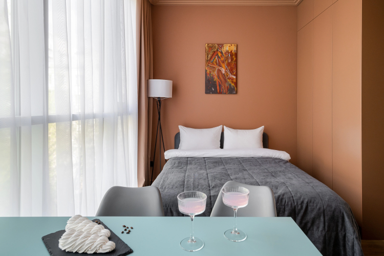 Фотография номера квартиры Апартаменты Comfort Life на Маяковской