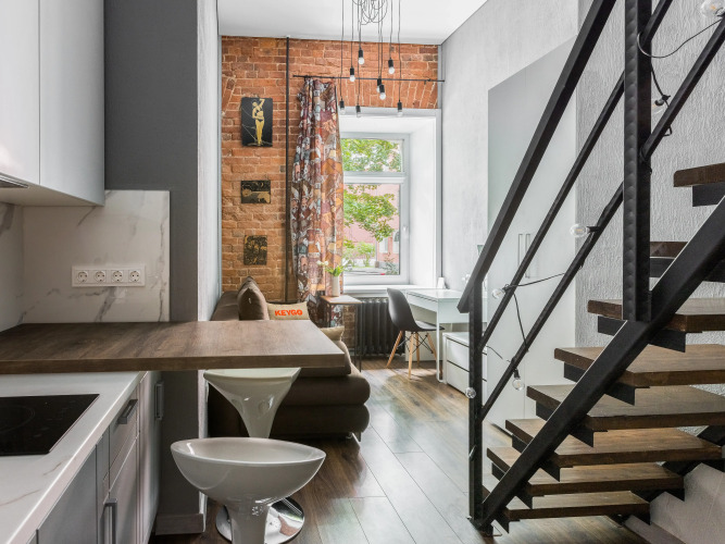 Фотография номера квартиры Апартаменты KeyGo 1031 рядом с парком Сокольники