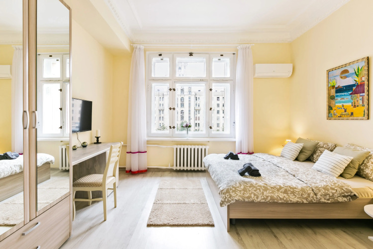 Фотография номера квартиры Historical tower on Kutuzovsky