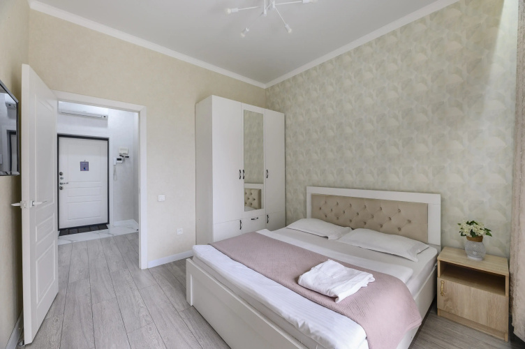 S Krasivym Vidom na Gory Flat