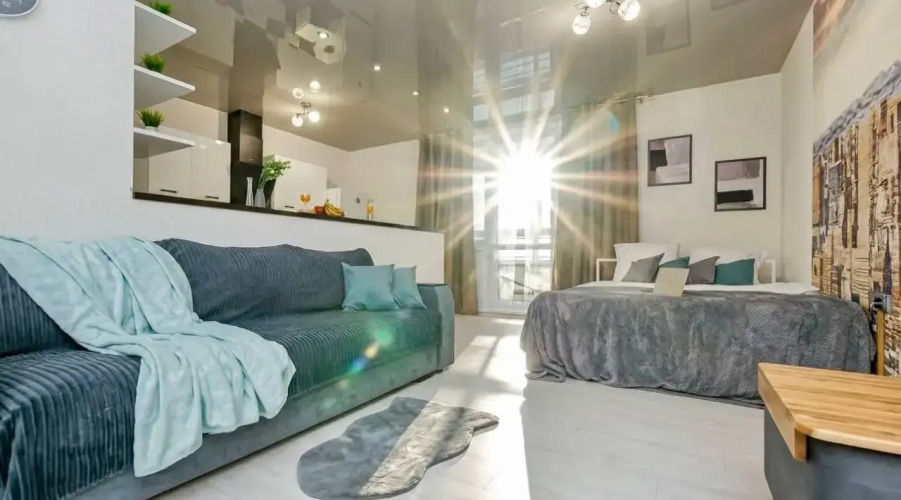 Фотография номера квартиры Квартира Уютная квартира в центре с потрясающим видом на город с 22 этажа