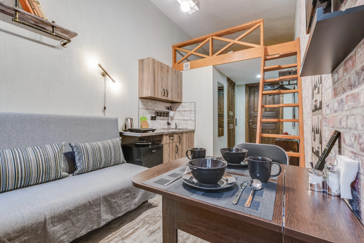 Фотография номера квартиры Апартаменты Мафия Лофт 2