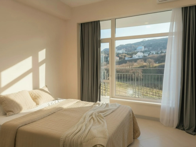 Фотография номера квартиры Апартаменты Двухкомнатный у Моря для Семьи