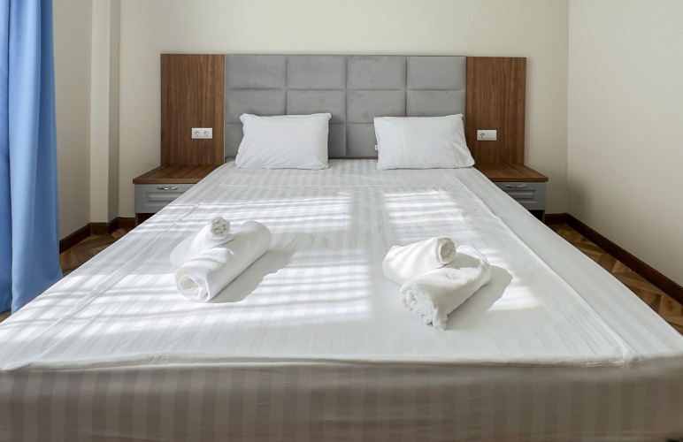 2 Bedrooms Standard Double room with balcony and with sea view