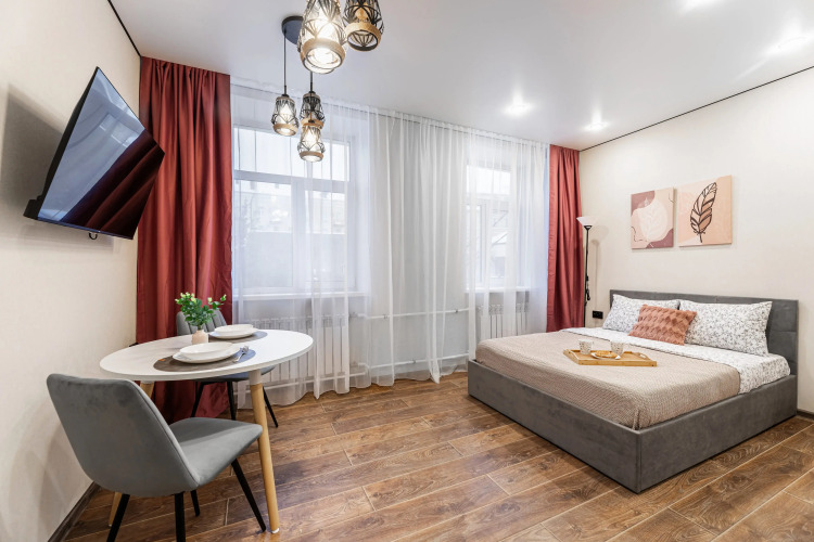 Фотография номера квартиры Апартаменты Уютная Студия в Центре