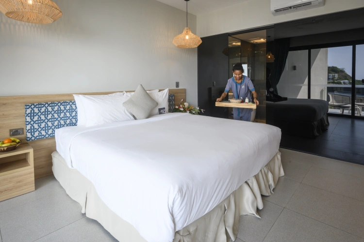 Standard Double room with balcony and with ocean view