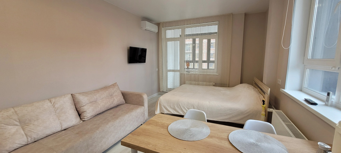 Фотография номера квартиры Квартира Уютная Студия в Зеленом Уголке Города