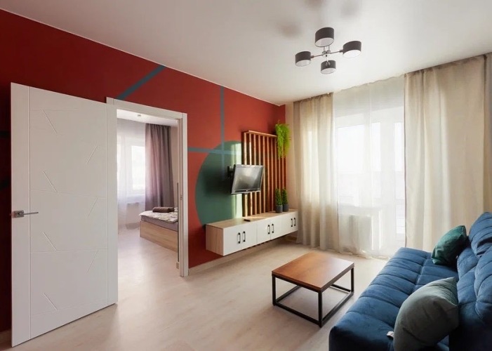 Фотография номера квартиры Апартаменты Абажур на Карельцева