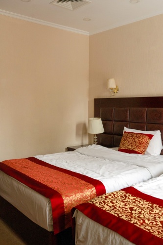 Standard Twin room with balcony and with city view