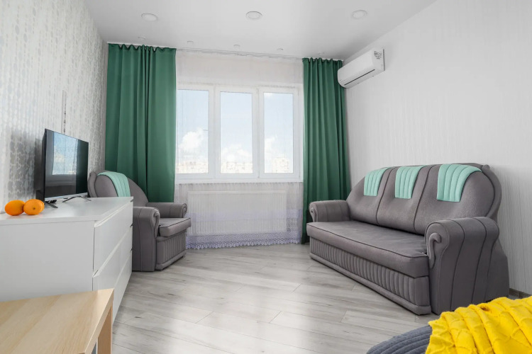 Фотография номера квартиры Апартаменты Goodtime Apartments Рядом с  Парком Краснодар 3