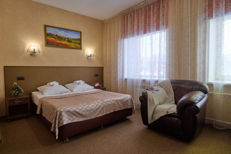 Фотография номера гостиницы Зима