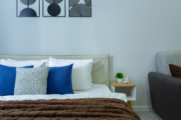 Фотография номера квартиры Квартира Сеть Апартаментов  Атмосфера Абстракция Гармония Форм и Комфорт