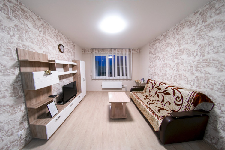 Фотография номера квартиры Большая однокомнатная квартира сети "PanApartments" на центральной улице города