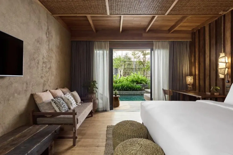 Premium Pool Access Double room with balcony and Garden View