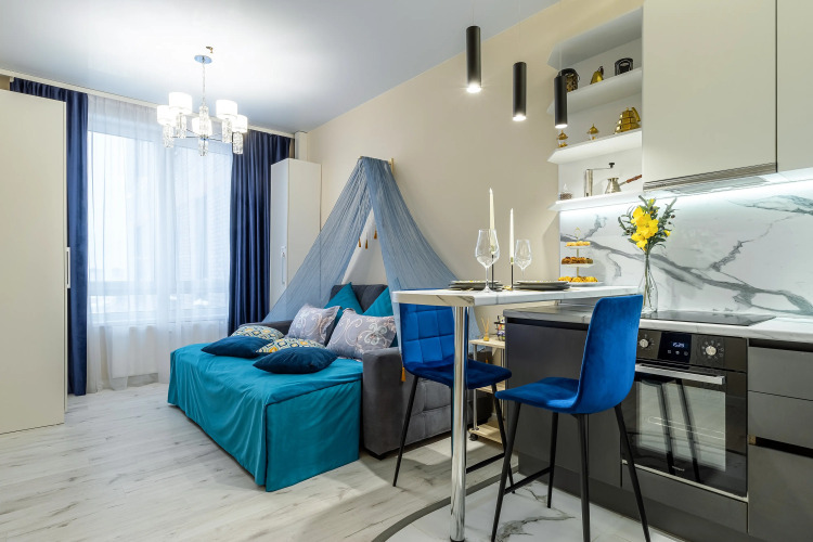 Фотография номера квартиры Апартаменты SunSet Максима Горького 23А 1811