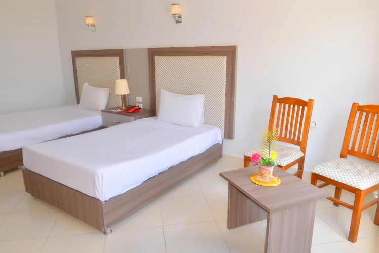 Standard Quadruple room with pool view