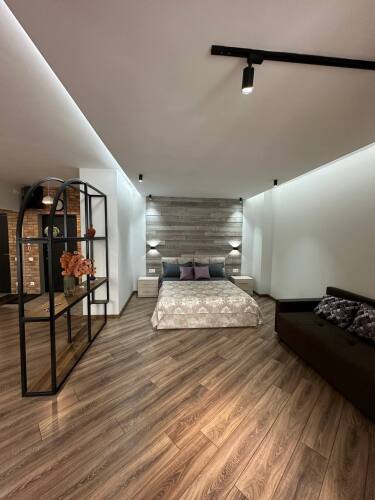 Фотография номера квартиры Апартаменты 105 около арбата с видом на горы