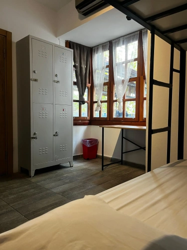 Bed in Dorm with view
