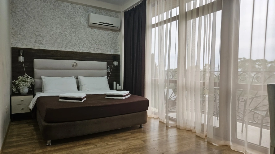 Standard Double room with balcony and with view