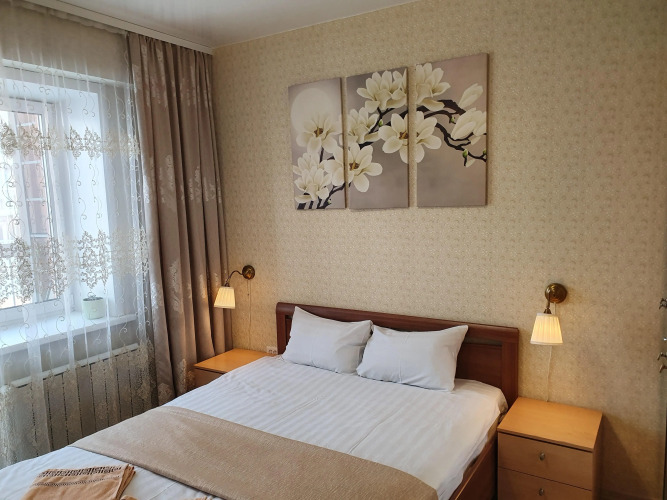 Фотография номера квартиры Квартира с Волшебным Видом на Город