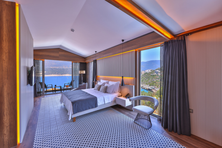 Deluxe Double room with balcony and with view