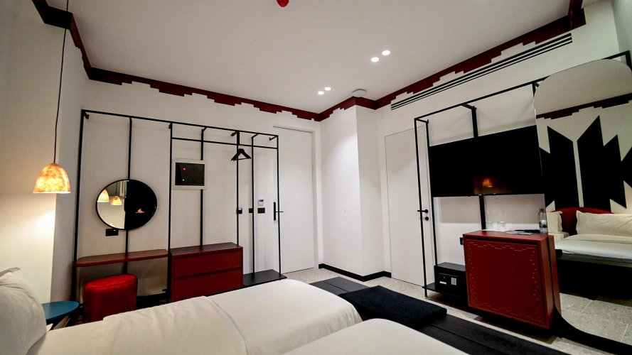 Comfort Twin room with balcony and with city view