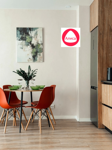 Фотография номера квартиры Квартира однокомнатная Smart Home с системой умный дом и колонкой Алиса в пяти минутах от центра Липецка