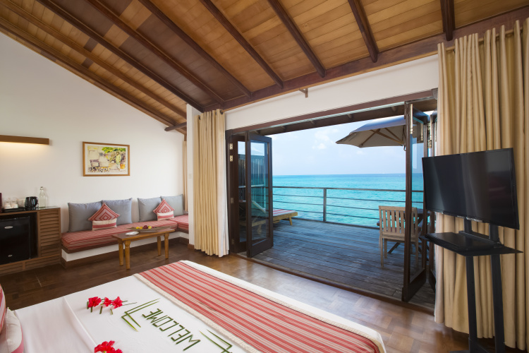 Over Water Double Villa with balcony and with ocean view