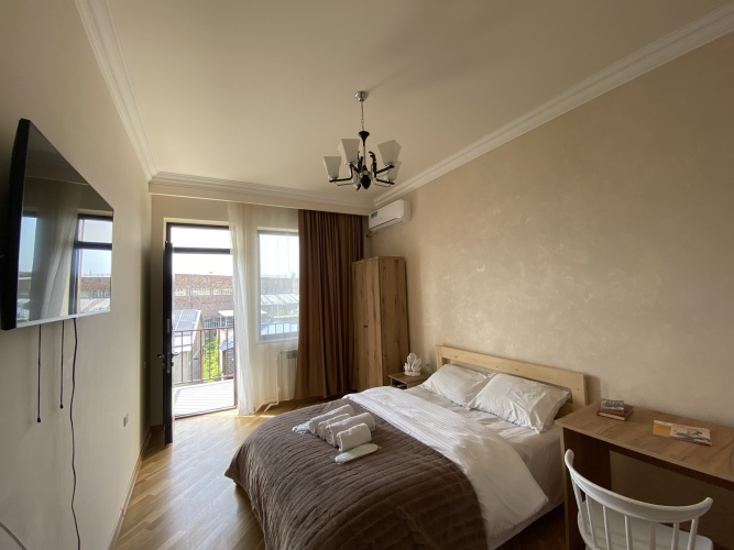 Standard Double room with balcony and with city view