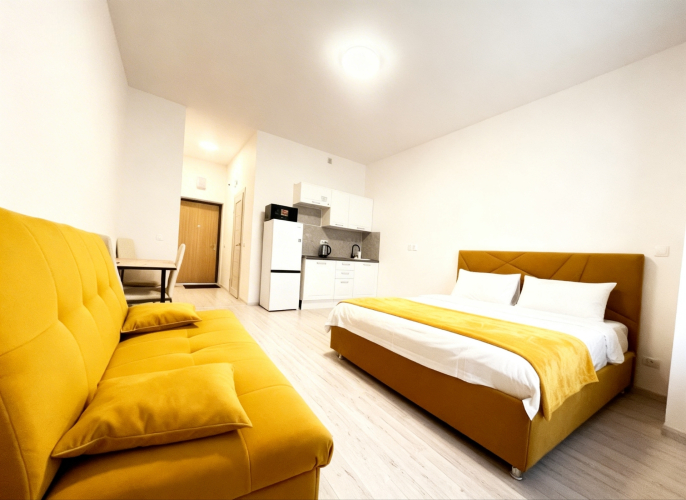 Фотография номера квартиры Квартира Уютная Студия на Фрунзе 31/2