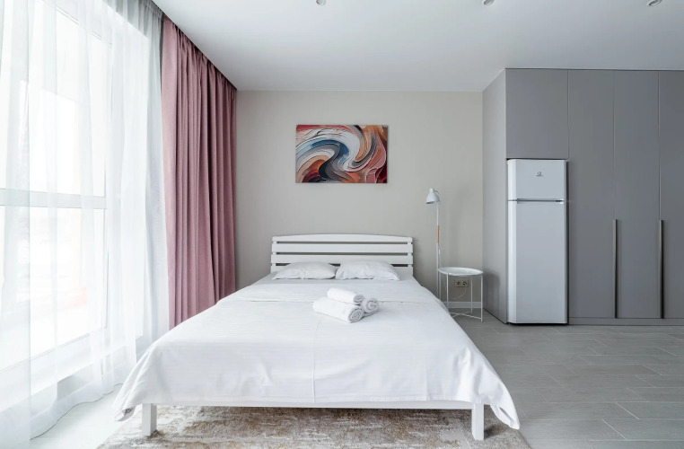 Фотография номера квартиры Апартаменты Апартаменты-студия BelaTravel по адресу Игоря Лученка, д.19