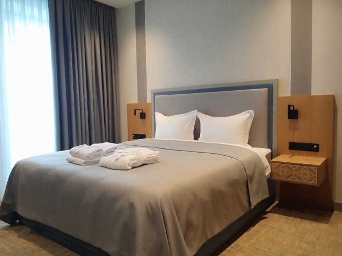 Standard Double room with balcony and with view
