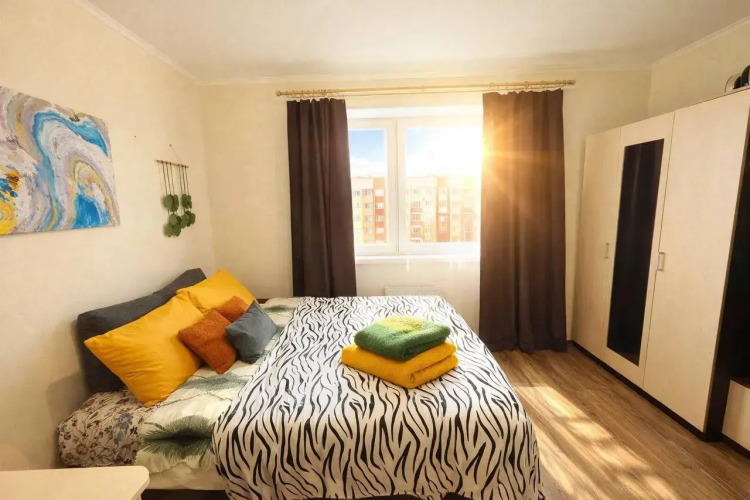 Фотография номера квартиры Квартира Уютная студия рядом с аэропортом