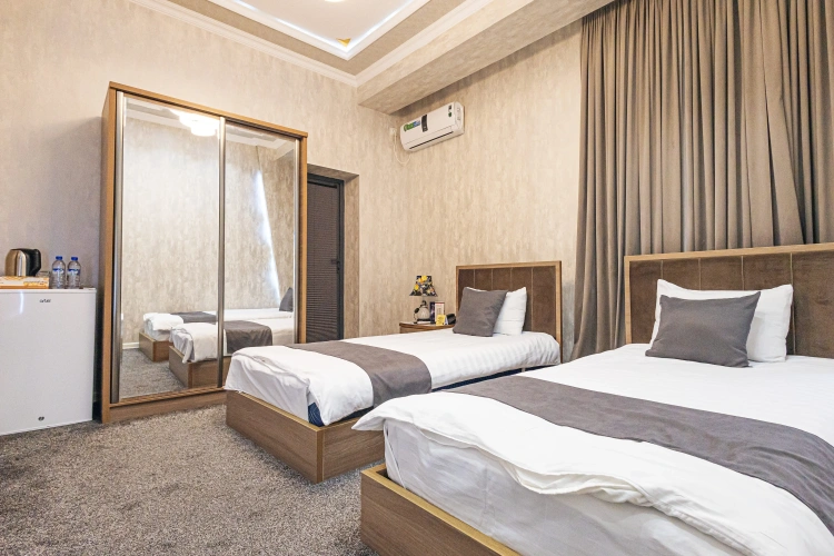 Classic Twin room with balcony and with view