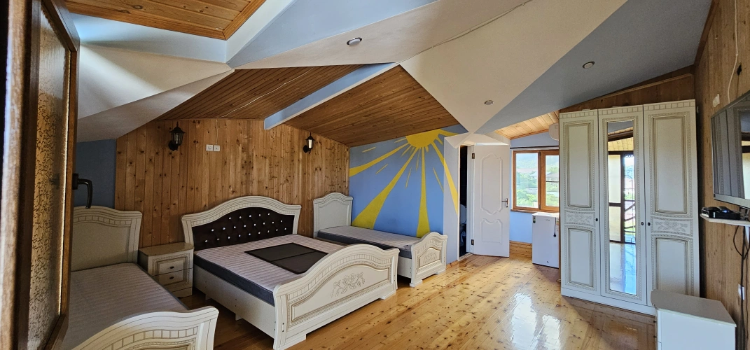 Superior Family room with balcony and with courtyard view