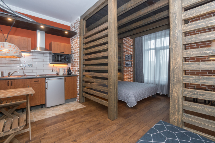 Фотография номера квартиры Апартаменты в Центре Города у Нарымского Сквера