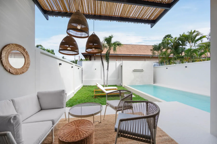 MIOS 2 BR Private Pool 3 Min Nai Harn Beach Villa