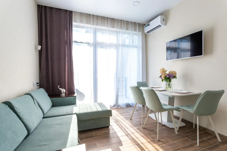 Фотография номера квартиры Апартаменты Red Apartments Покровский Парк Миндаль